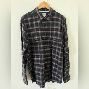 Norse Projects fleece button down shirt